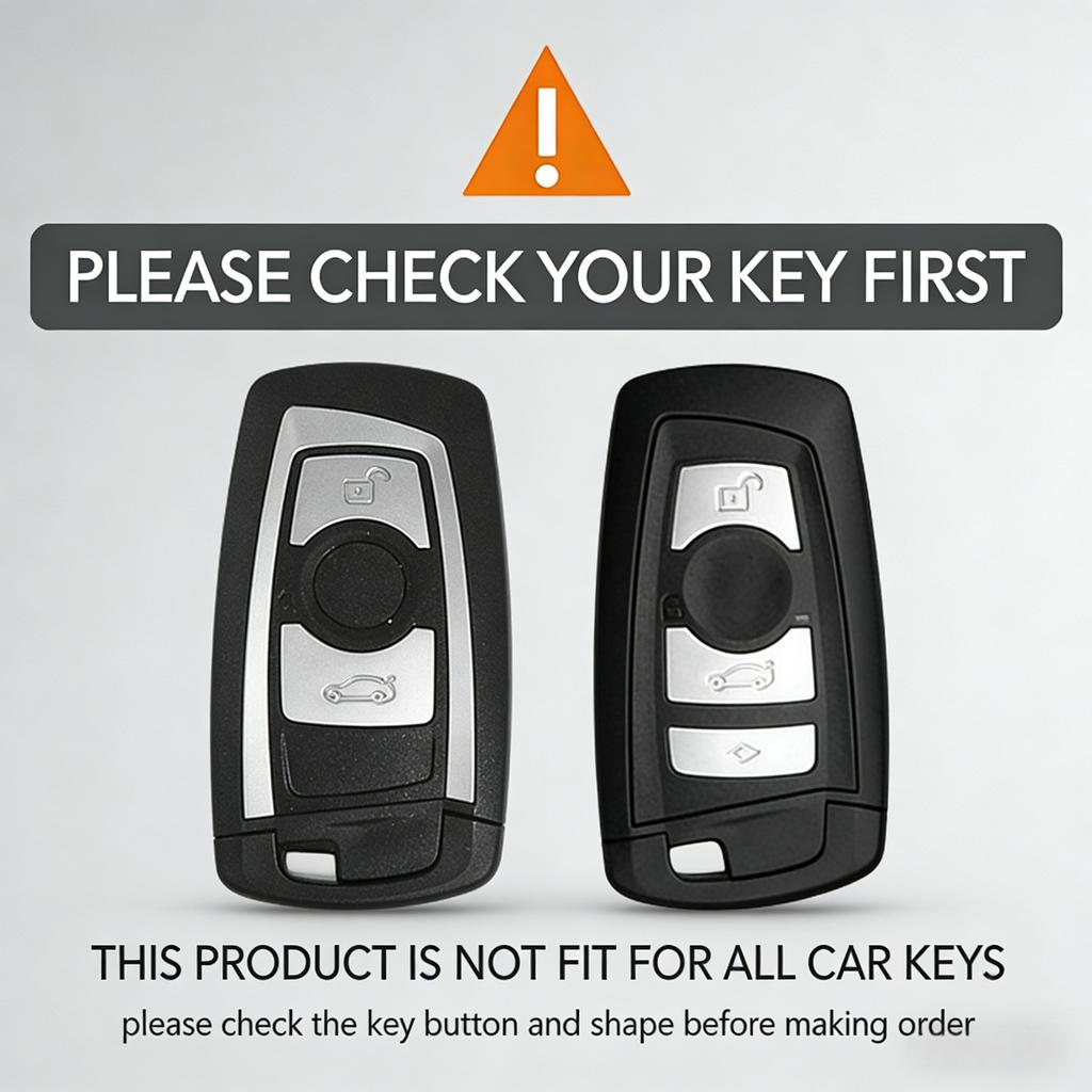 New Car Remote Key Case Cover Shell for BMW 1 2 3 4 5 6 7 Series X1 X3 X4 X5 X6 F36 F25 F26 F30 F34 F10 F07 F20 Z10 G30 F15 F16