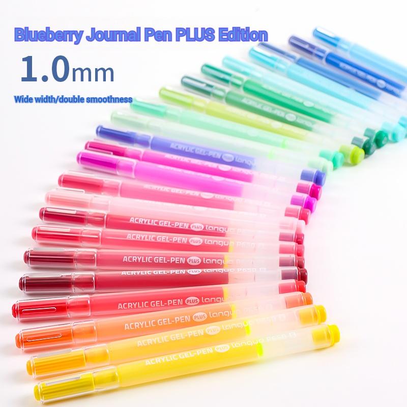 Languo Large Capacity Acrylic Painting Art Markers Plus Version 90 Colors Set for Sketching Drawing Art Supplies Stationery Gift