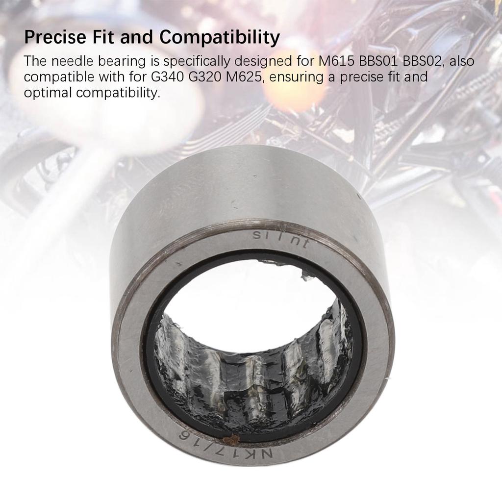 Motor Needle Bearing for M615 BBS01 BBS02 Replacement Metal Needle Roller Bearing for Bafang G340 G320 M625 Mid Mount Motor