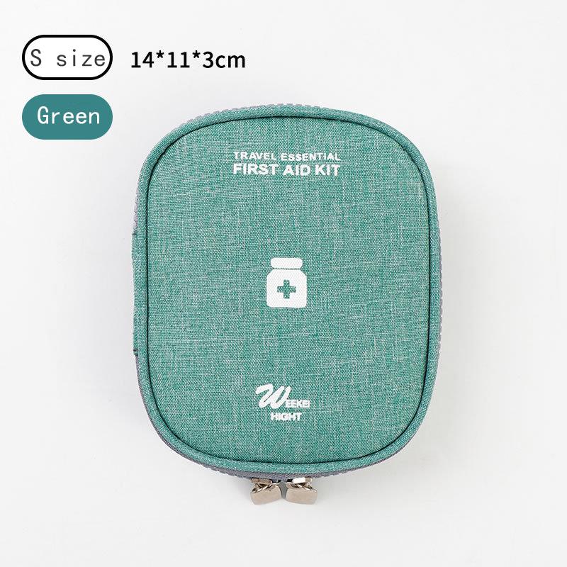 Medicine Bag Home Family First Aid Kit Large Capacity Medicine Organizer Storage Bag Travel Survival Emergency Empty Portable