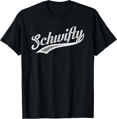 Mademark X Rick and Morty - Rick and Morty Fan Art Team Schwifty T-Shirt
