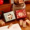 Journal GO 9pcs/set Looky Chinese Words Stamp Set for Collage Junk Journal Stamping Scrapbook Decor Greeting Words Wood Stamps