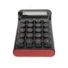 Blue Switch Calculator 20 Keys Intelligent Shutdown Detachable Slip Resistant Mechanical Calculator with 10 Digit LCD