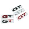 3D Metal Logo GT Emblem Letters Car Rear Trunk Badge For Car 208 2008 205 508 5008 207 408 308 3008 GT Sticker Accessories