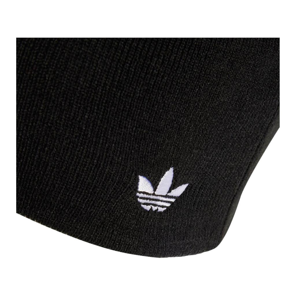 Adidas Acrylic, Knitted Fabric Beanies Unisex Black JM3056
