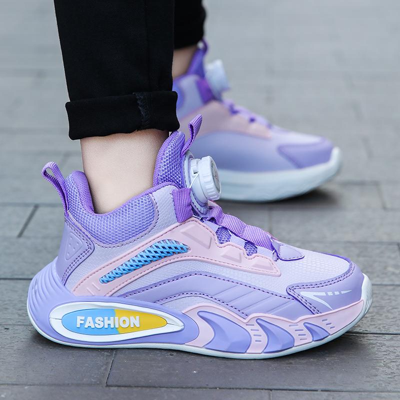 Fall/ Spring Girls Shoes Kid's Sneakers Boys' Outdoor Running Leisure Sneakers Spring Lightweight Gym Shoes Children Shoes Girls