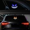 Playful Cartoon Face LED Lamp For Automotive Use With Strong Adhesive Backing And Sturdy Acrylic Material