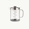 Fine Mesh Kitchen Seasoning Tank 1L/1.5L Capacity Grease Container  Restaurant