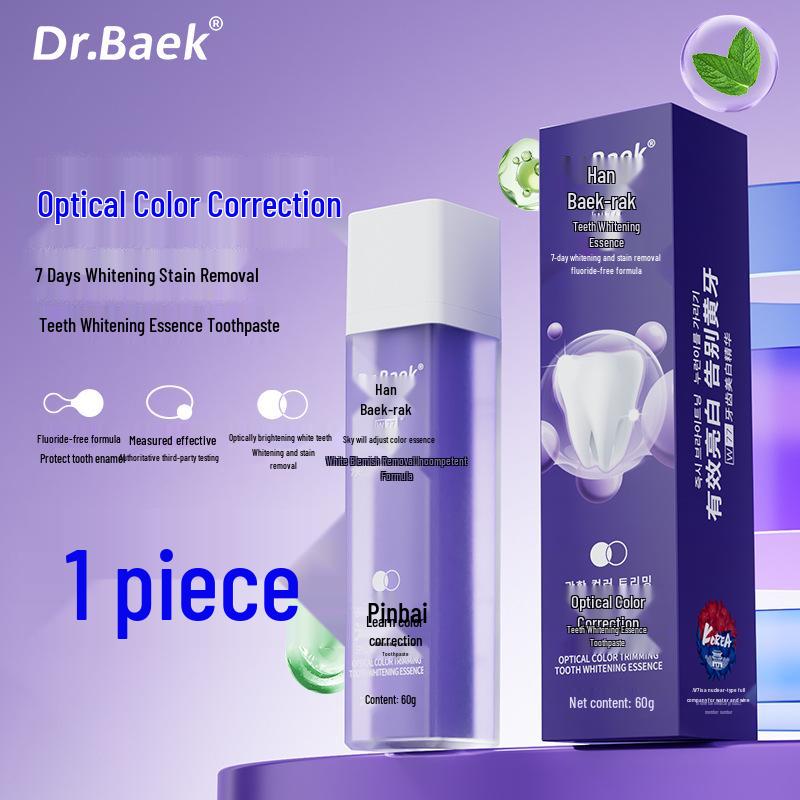 Korean Botanical Coconut Oil Whitening Toothpaste - Fresh Coconut Scent for Brightening Teeth and Fresh Breath