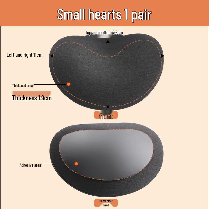 

Женские клейкие пуш-ап вкладыши для спортивного бюстгальтера No Packaging