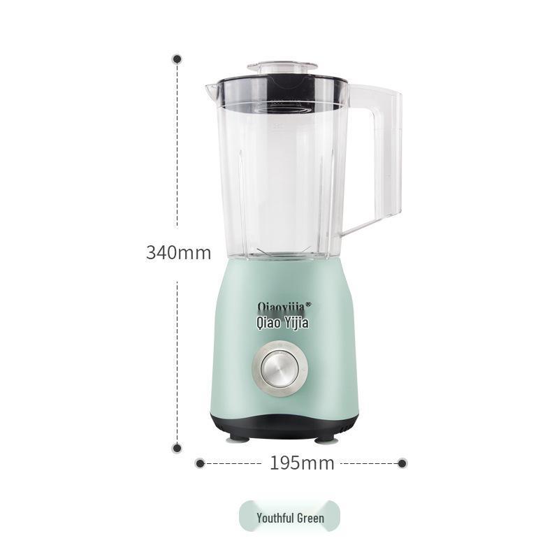 

1.5L Multi-Function Juicer & Blender with Double Cup, Meat Grinder, and Food Processor