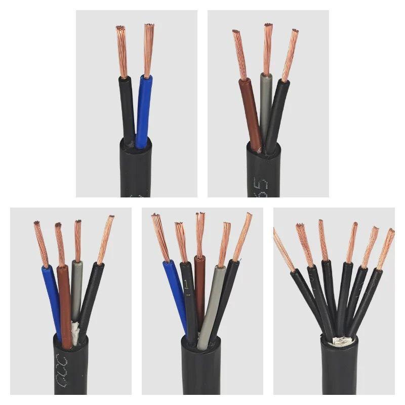 Shangshang Multi-core Sheathed Cable RVV2 3 4 5 6 Core 0.75/1/1.5/2.5 Sq.