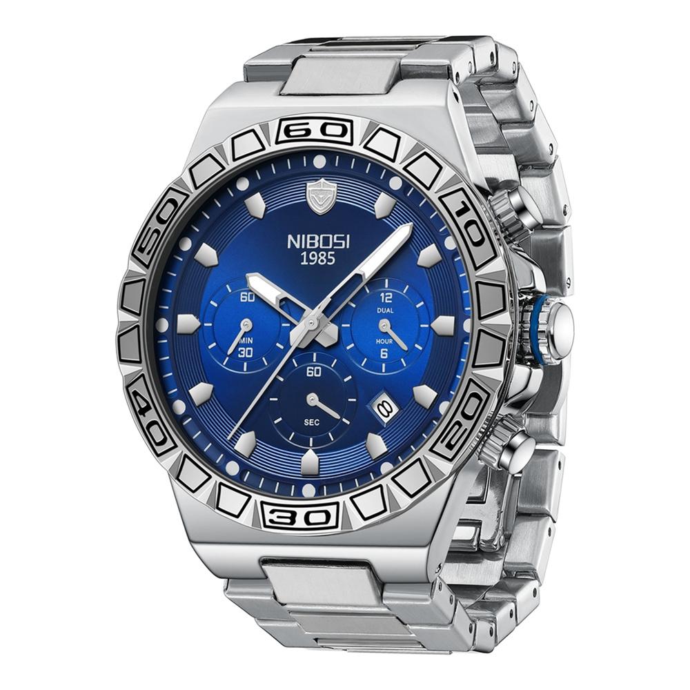 Business Men Watches Luxury Quartz Watches for Men Stainless Steel Waterproof Wristwatches Reloj Hombre