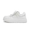 Genuine Leather Pumps Women's New Muffin Thick-Soled Casual Sneakers All-Match Sneakers White Shoes