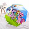 My Little Pony, RainbowThemed Automatic Opening and Closing umbrella 8 Ribs, Suitable for Leisure and Going Out, Outdoor Accessory, Gothic