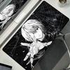 Black White Anime Desk Mat Tokyo Ghoul Mousepad Kaneki Ken Computer Gamer Non-slip Mouse Pad HD XXL PC Keyboard Desk Pad Playpad