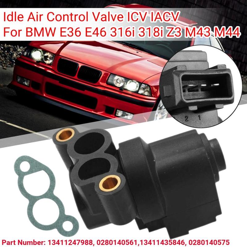 Valvola Controllo Minimo ICV IACV Per BMW E36 E46 316i 318i 318is 318ti Z3 M43 M44 Motorino Minimo