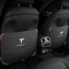 Autoaufkleber 2025 Heiß 1/2 Stück Auto Rücksitz Lederpolster Schutzmatte Organizer Innenzubehör Für Tesla Model 3 Model S X Mo