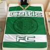 1Pc Celtic FC Print Flannel Blanket High Quality Warm Comfortable Cover for All Seasons Perfect for Gifts Home Decor
