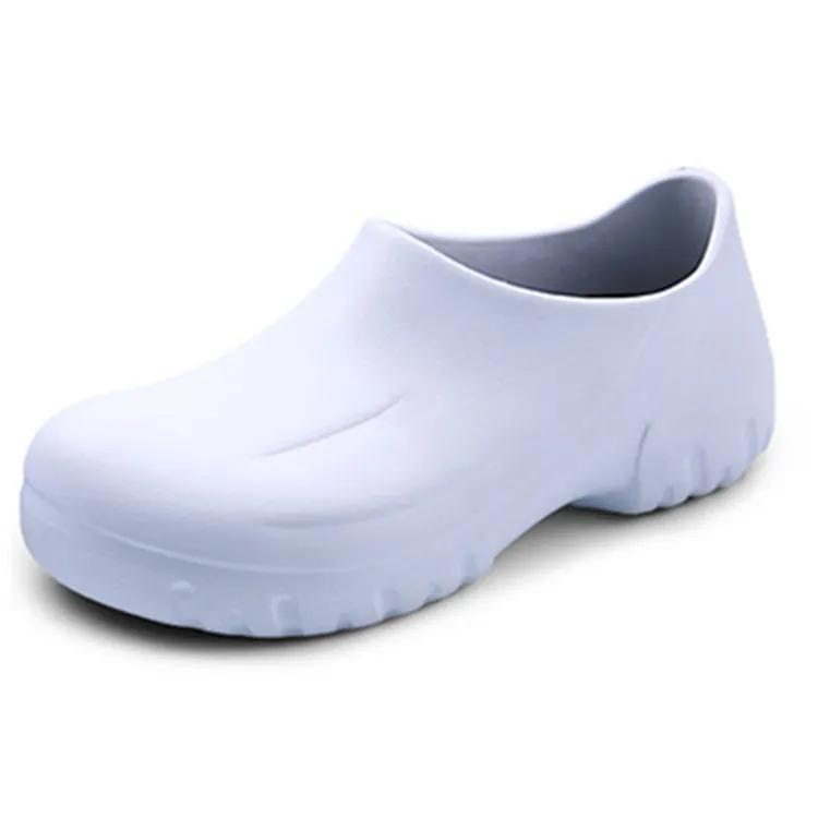 Fashion Man Chef Shoes Kitchen Cook Shoes Black 6 Working Hospital Shoes Super Anti-skidding Oil Proof Waterproof Flat Rainboots