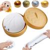 Simulation Flash Dumpling Squishy Stress Ball Slow Rebound Squeeze Decompression Toy For Kids Adults
