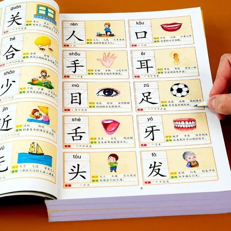 3000 Word Kindergarten Preschool Chinese Character Recognition Enlightenment