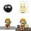 Mein Nachbar Totoro mit Mais Mädchen Katze Mini Modell Ornament Für Geburtstage Und Feiertage