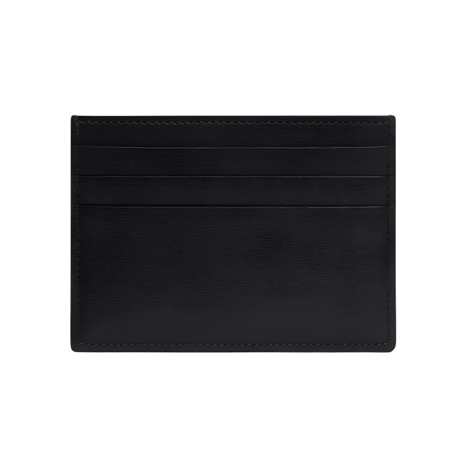 Celine Triomphe Calfskin Card Holder Women Accessories Black 10L833DPV-38NO