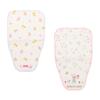 MIKI HOUSE Sweat Absorbing Pad Set Sweat Absorbing Cotton Bear and Rabbit Made In for Boys and Pink (2-Piece Set), Innerwear, 100% Gauze, Designs,