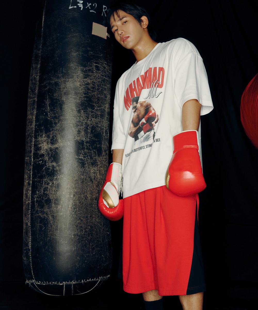Weideun [Ali] Side Pintuck Bermuda Pants