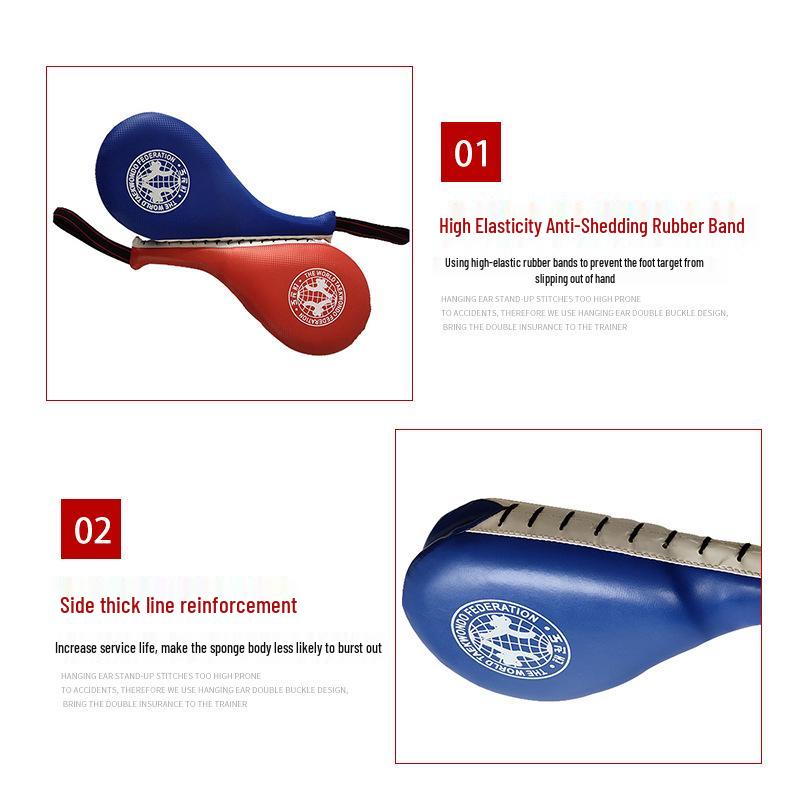 Taekwondo Training Target: Adult & Child Double Leaf Kicking & Hand Sound Target