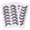 7 Pairs Of False Eyelashes, Thick, Exaggerated Curling, Simulated Eyelashes, Grafted Eyelashes