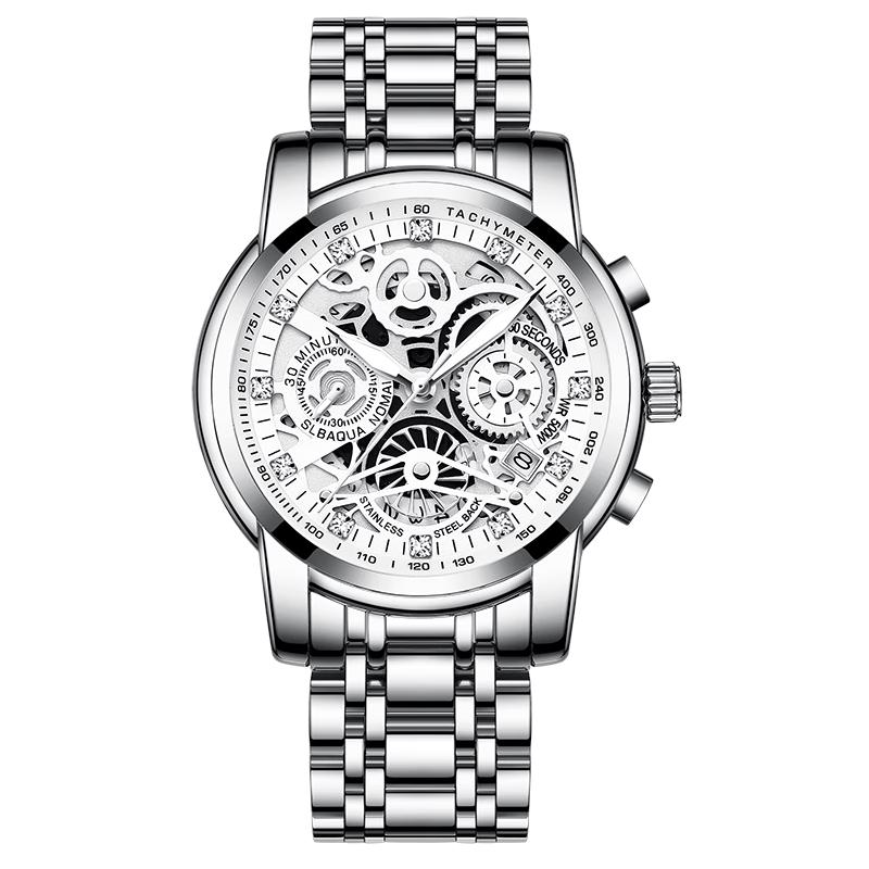 Ruizhiyuan Men s Quartz Luminous Business Watch 41mm