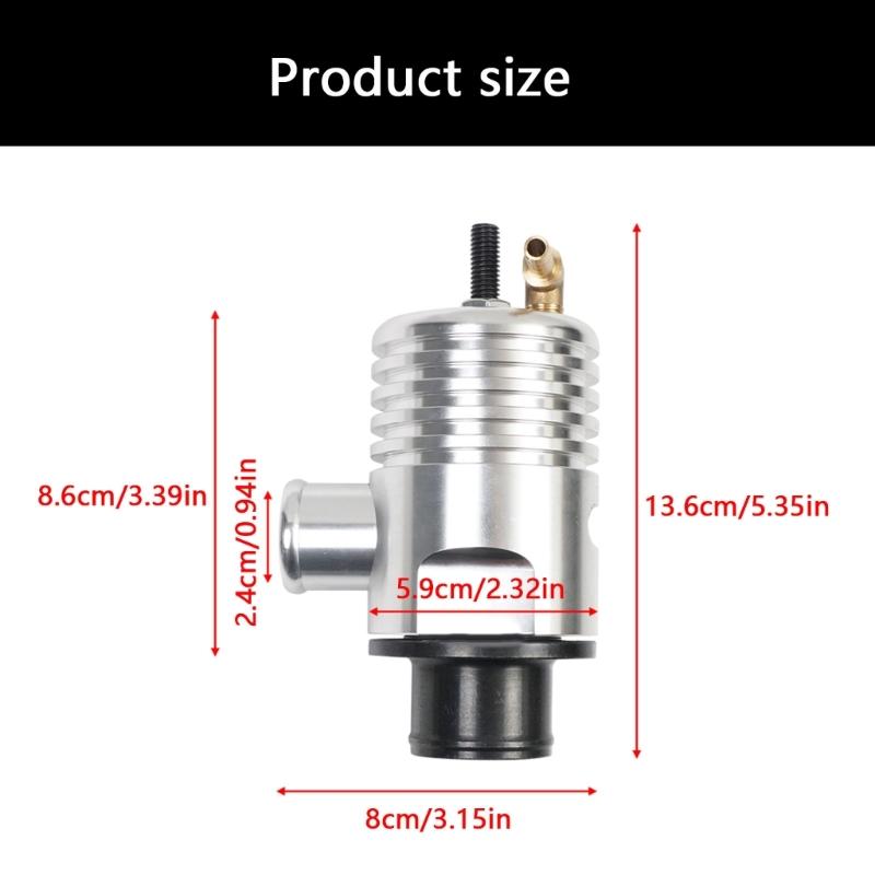 Aluminum Alloy Blow Off Valves Discharge Valves Replacement Exhaust Valves Auto Modification Accessory Easy Installation