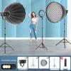 300W LED Studio Photography Light with Deep Parabolic Softbox
