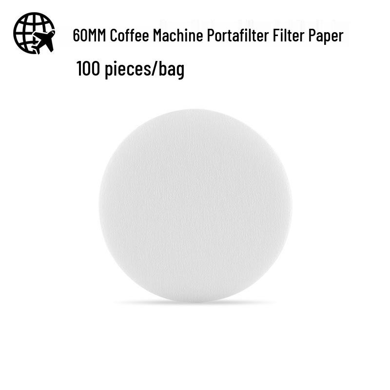 Round Pour-Over Coffee Filter Paper for Italian Machine Handle