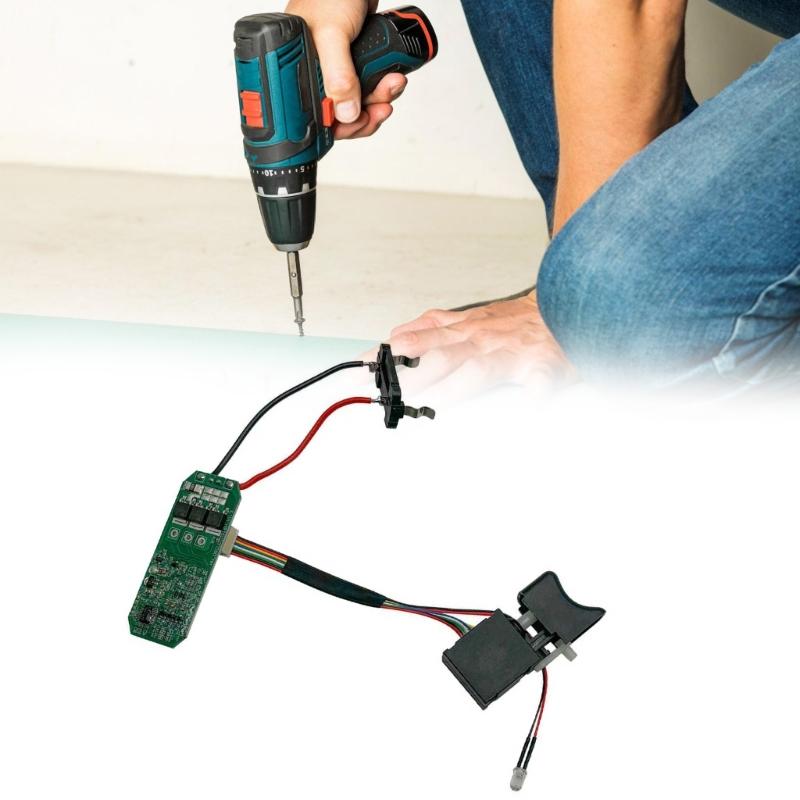 High Performances 16.8V Lithium Drill Control Board and Integrated Switches Assembly for Improved Tool Longevity