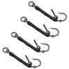 12PCS with Barbed Carp Fishing Hook with Swivels Fishing Hook Kit Ronnie Fishing Hook  Combi Rig