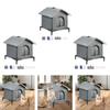 Summer Cooling Cat House Pet Condo Breathable Reusable Multipurpose Stray Cat