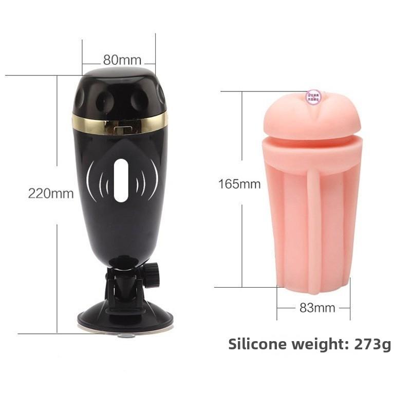 Hands Free Suction Bullet Vibrating Masturbator Hands Free Workout Masturbator Inverted Mold Apparatus Adult Sex Products