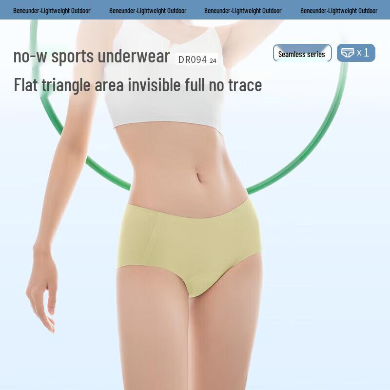 

Beneunder Women s Quick-Dry Seamless Sports Briefs L