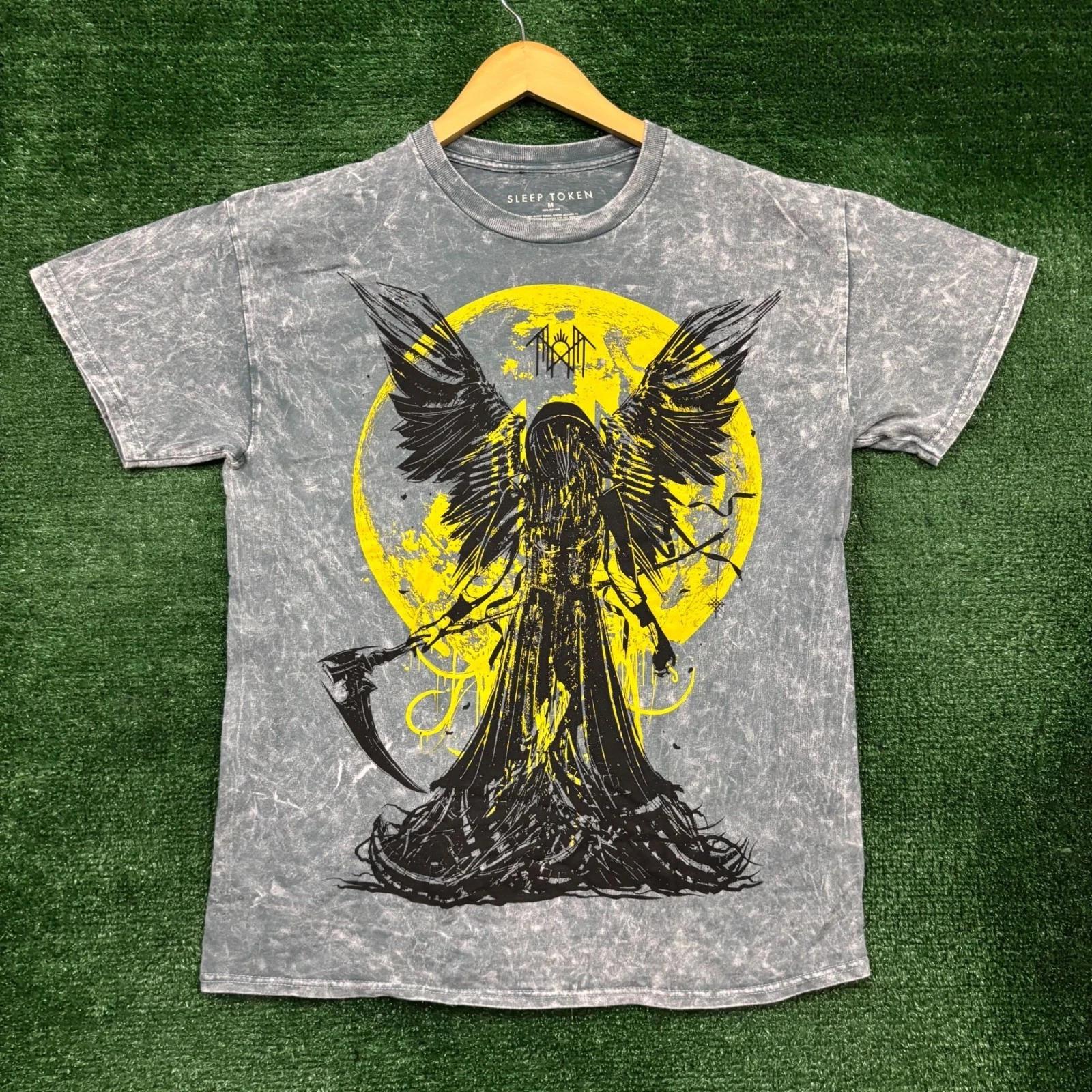 Sleep Token Take Me Back to Eden Rock Band Mineral Wash T-shirt Size Medium 3XL