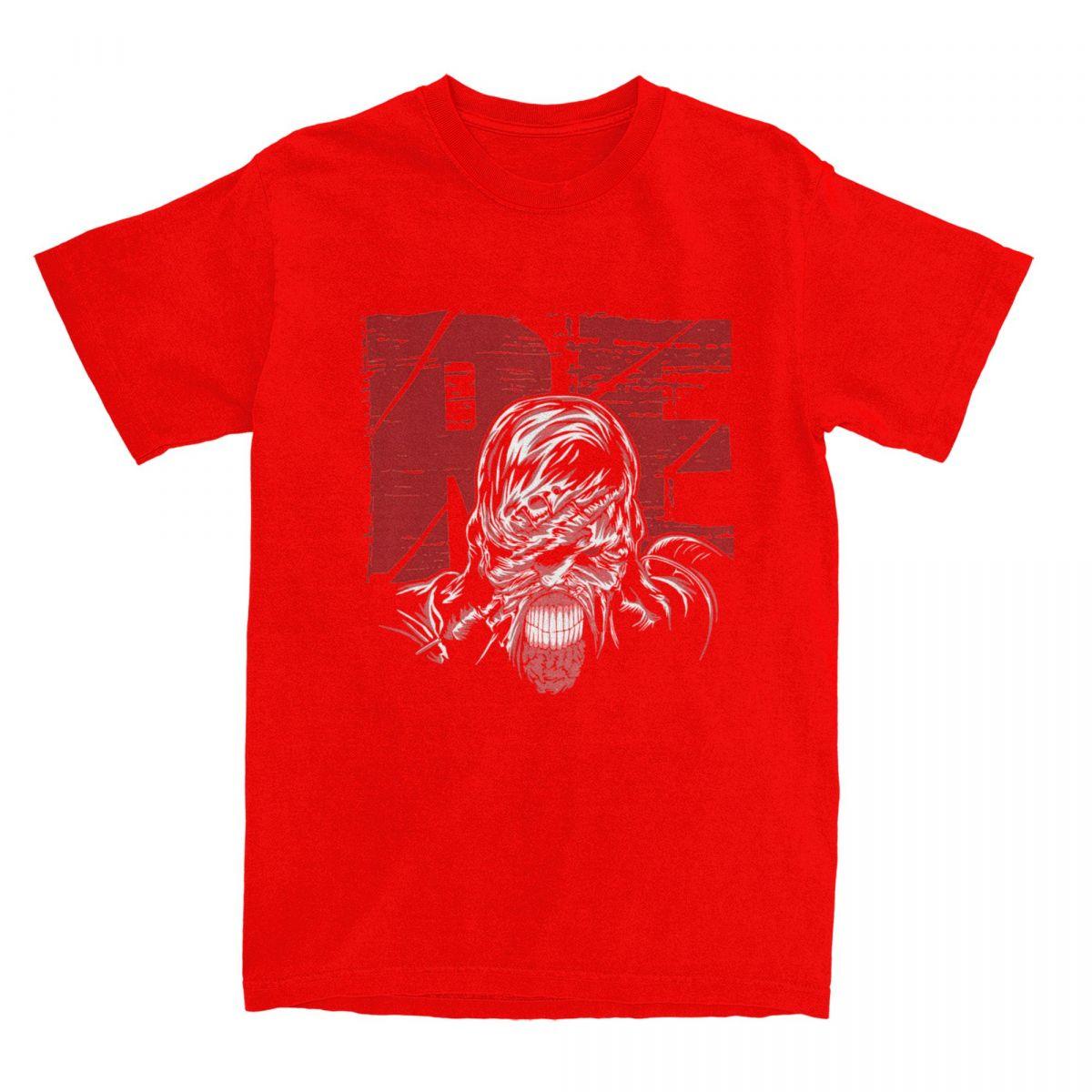 

Unisexs Residented Eviled RE3 Bosses TShirts 100 Cotton Top Tees Summer Y2K Short Sleeve T Shirt ONeck Harajuku Tshirt S