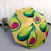 1pc Avocado Pattern Automatic Open/Close Umbrella - Compact Travel Umbrella, Gift for Birthday, Holiday Yy260106009