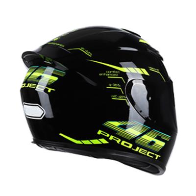 Casco de motocicleta de cara completa, casco de calle rápido, Unisex, adulto, equipo Cool Rider, cuatro estaciones, nuevo