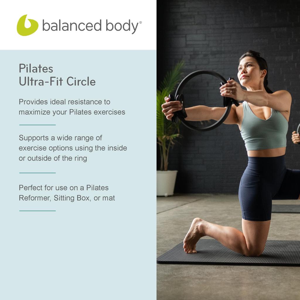 Balanced Body Ultra Fit Circle Pilates Body Leg Fitness Thigh Pilates Pilates Ring Fitness Equipment for Home or Studio Use Ring, Ring, Circle,