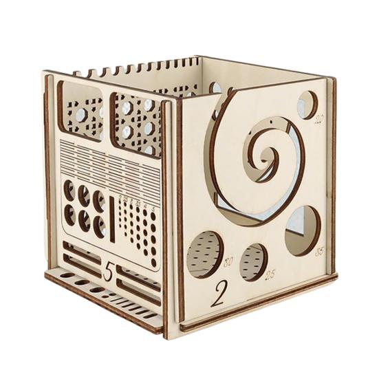 Multifunctional Yarn Bowl All in One Wooden Yarn Storage Box Knitting Needle Holder Yarn Dispenser for Crochet Knitting Lovers