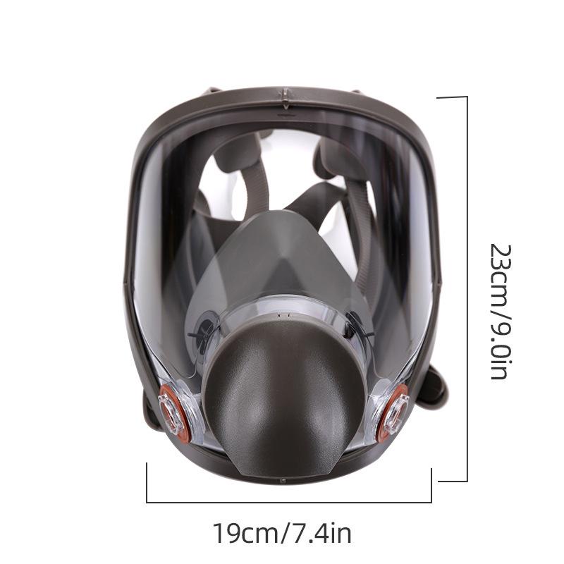 Multipurpose Respirator Mask for Spray Painting, Dust, Chemicals, Pesticides, and Decorating - 6800 Style