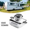 High Quality Practical Accessories Button Catch Lock Knob Button Cabinet Camper Caravan Cupboard Door Furniture