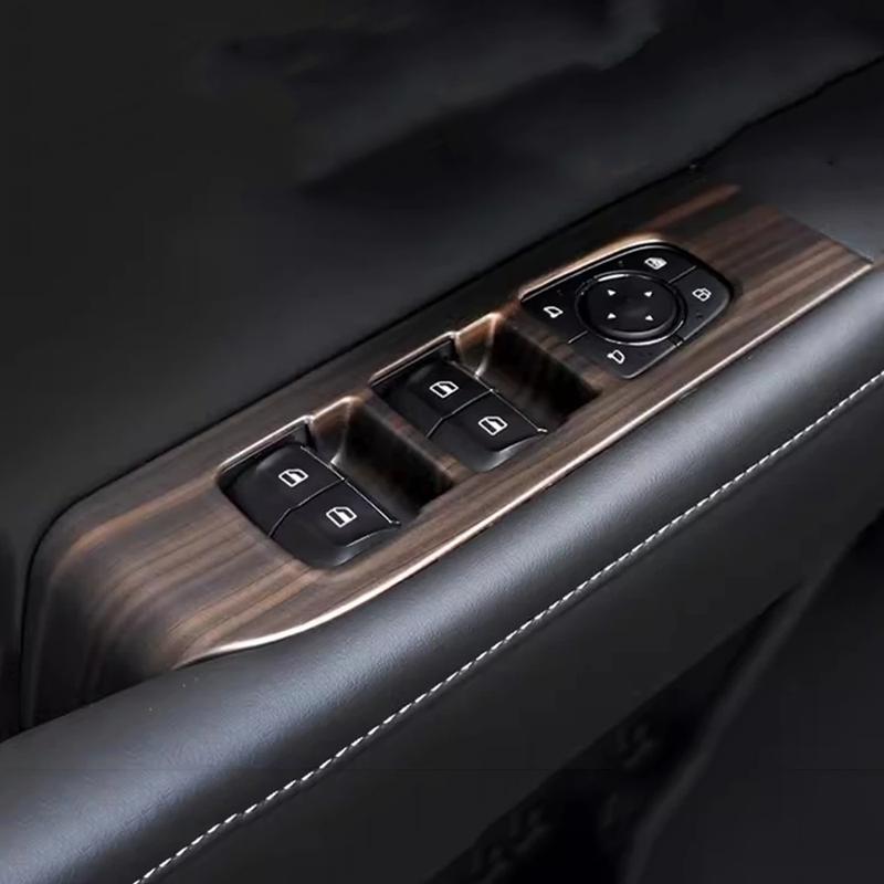 For GWM HAVAL H7 2024 2025 Car Inner Door Armrest Window Lift Control Switch Panel Frame Cover Trim Accessories Interior